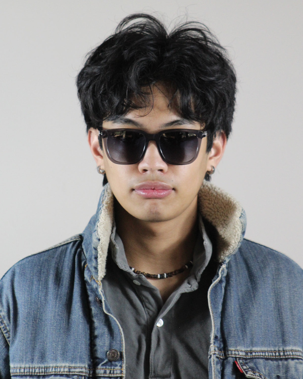 The Corsair Crystal sunglasses worn on model